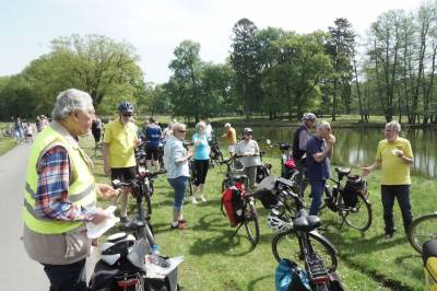 Pause im Dülmener Wildpark.
