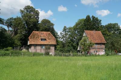 Die Wassermühle des ehemaligen Klosters Kleinburlo.