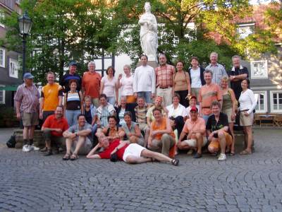 01.07.2006 Mit dem Rad nach Hattingen und mit dem Bus zurück.