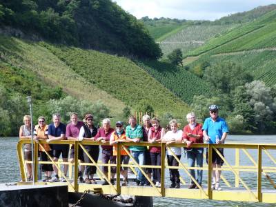 07.08.2011 Dreitagestour zur Mosel nach Trittenheim.