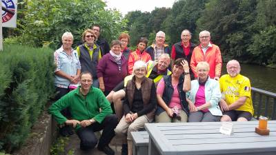 26.06.2016 Zweitagestour nach Hattingen. Wegen Dauerregen am ersten Tag mit dem Bully.